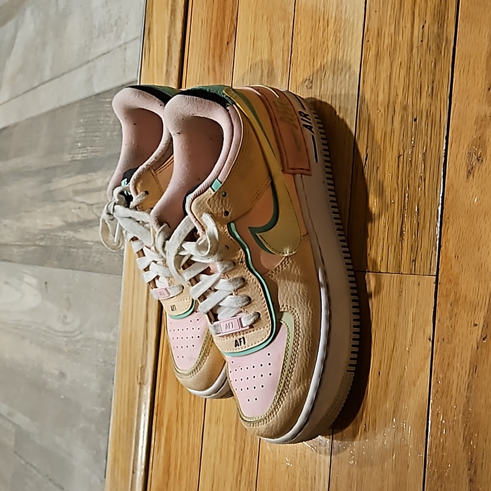 Nike Airforce 1 Pastel Colorful size 7.5